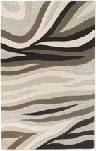 HomeRoots 353107 5 x 8 ft. Wool Natural Area Rug - £332.23 GBP