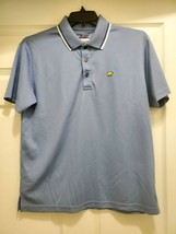 Jack Nicklaus Stay Dri Mens M Polo Golf Shirt Blue Short Slv Polyester C... - £20.04 GBP