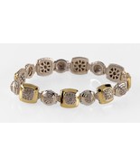 David Yurman Sterling Silver and 18k Yellow Gold Albion Station Diamond ... - €5.966,74 EUR