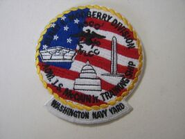 D.C. NAVY YARD PATCH HENRY E. MOOBERRY DIV.  ADM J.S. McCAIN JR. TRAININ... - $4.46