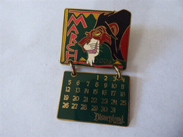 Disney Trading Broches 45404 DLR - 2006 Disneyland Resort Calendrier - March - - £37.09 GBP