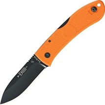 Kabar Dozier Folding Hunter Blaze Orange Pocket Knife 3in Blade - £18.00 GBP