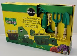 *MS) Miracle-Gro Kids Flower Garden 23 Piece Tool Set - $39.59