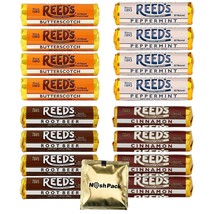 Reeds Candy Reeds Hard Candy Individually Wrapped Rolls Variety Pack Peppermint - £33.58 GBP