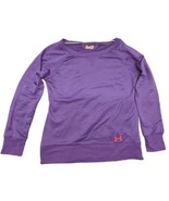 Under Armour Semi Fitted Purple Scoop Neck Logo Sweatshirt Women&#39;s Top S... - £8.83 GBP