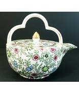 Motif Girl&#39;s Personal Tea Pot Floral Tea Birthday Party 5&quot; x 4&quot; x 2.25&quot; - £9.54 GBP