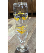 Vintage Novelty /Torso Shaped /Pilsner Bikini Beer Glasses/ Hand Painted - $180.56 MXN