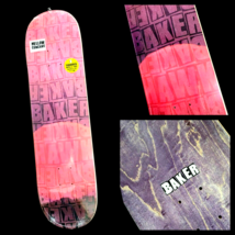Riley Hawk Baker Piled Red B2 Skateboard 8.125&quot; Deck *New in Original Sh... - $67.99