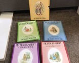 Box Set 4 HC Peter Rabbit Pop Up Books w Sleeve By Beatrix Potter  - $15.79