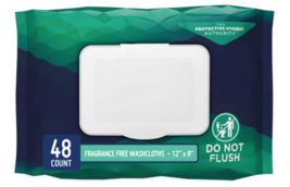 Prevail WW-810 Unscented Personal Wipes 48ct Soft Pack – Case of 24 Packs - $124.95
