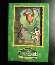 Walt Disney&#39;s The Jungle Book 3 Pinbacks 40th Anniversary Edition Boxed Set - £8.61 GBP