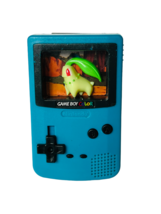 Chikorita Pokemon Game Boy Color vtg Nintendo 2000 toy figure Burger King anime - £19.42 GBP