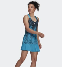 $120 Adidas Women’s Y Tennis Dress PrimeBlue  Size XL Aqua Blue Dress NWT - £52.94 GBP