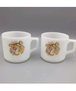 Lot 2 Vtg Tony The Tiger Esso Exxon Glass Milk Glass Fire King Coffee Mu... - $22.10 CAD