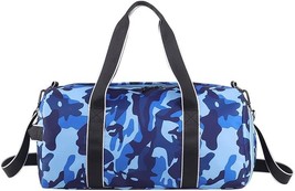 Kids Overnight Duffle Bag Girls Boys Sports Gym Bag with Shoe Compartment Wet Po - £31.81 GBP