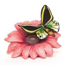 Big Sky Carvers Stonecast Yellow Quinceanera Butterfly Figurine Retired - £18.11 GBP