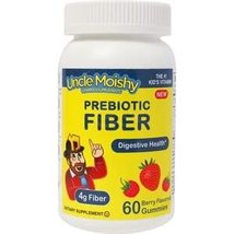 Uncle Moishy Vitamins Prebiotic Fiber 60 Gummies | Keto Sugar Free Gummy Chews f - £15.73 GBP