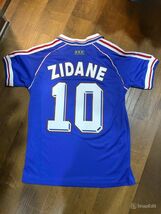 Soccer Jersey Blockcore France 1998/99 Home Short Sleeve Shirt Name Set ... - $39.99
