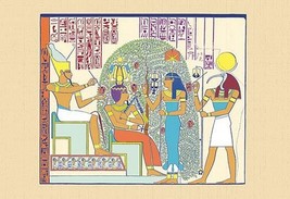Atum, Ramses II and Sefekh by John Gardner Wilkinson - Art Print - £17.19 GBP+