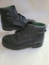 Florsheim Work Utility Men FE675 Black Leather Steel Toe Boots Size 11,1/2 D - £51.75 GBP