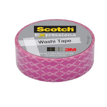 Scotch Expressions Washi Crafting Tape: 0.59 in. x 393 in. Purple Weave 2 Pack - £7.66 GBP