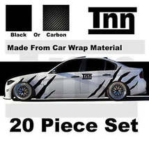 Fits BMW E90 E91 E92 3 Series M Performance Tiger stripes 3D Carbon Sticker Deca - £60.11 GBP+