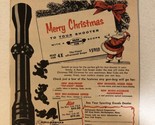 1957 Bear Cub Scope Merry Christmas Vintage Print Ad Advertisement pa19 - $12.86