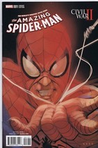 Civil War II Amazing Spider-Man #1 ORIGINAL Vintage 2016 Marvel Comics Phil Noto - £11.86 GBP