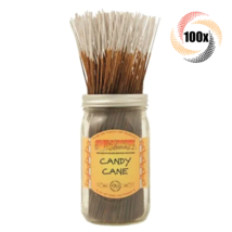 100x Wild Berry Candy Cane Incense Stick ( 100 Sticks ) Wildberry Fast Shipping! - £14.34 GBP