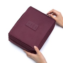 SOBU Waterproof Portable Zipper Cosmetic Bag dot beauty Case Make Up Tas Purse O - £9.66 GBP