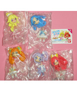 Doki Doki PreCure Glitter Force Cap Puchi Doll Figure Set Lot of 5 Compl... - $77.80