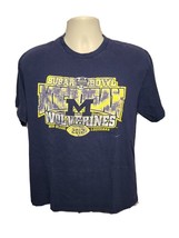 2012 University of Michigan Wolverines Sugar Bowl Adult Large Blue TShirt - £11.73 GBP