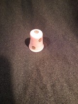 Lot Of 3 Flowers Limoges France Thimbles Vintage Souvenir Collectibles - $2.99