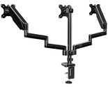 Triple Monitor Mount, 3 Monitor Stand Desk Mount For Three Flat/Curved C... - $188.99