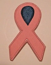 Breast Cancer Awareness BCA Ribbon Patch~Pink~Embroidered Iron On~Ships ... - £2.28 GBP