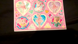 Angelina Ballerina Stickers Pack Novelty Various Large Small Kids Fun Play - £2.34 GBP