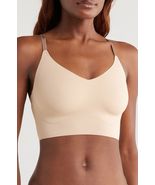 True & Co 16871 Lift Triangle Bra Sz L Desert $58 - $39.55