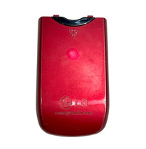 Genuine Lg KP265 Battery Cover Door Red Slider Cell Phone Back Panel - £3.64 GBP