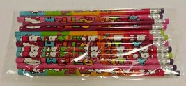 Hello Kitty 2014 Pencils New Old Stock Lot Of Twelve - £17.17 GBP