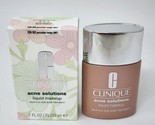 New Clinique Acne Solutions Liquid Makeup CN62 Porcelain Beige 30ml - $21.51