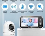 5” Display Video Baby Monitor with 29 Hour Battery Life, Auto Night Vision, - $89.86