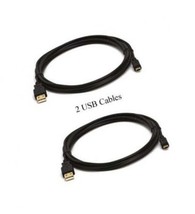 2 USB Cables for Kodak Z1275 Z1285 Z1485 Z612 Z650 Z700 Z710 Z712 Z730 Z... - £8.35 GBP