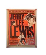 Jerry Lee Lewis Poster &#39;A Half Century Of Hits&#39; - $63.05 CAD