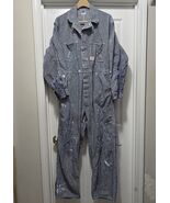 VTG 1940s HeadLight Hickory Stripe Workwear Coveralls USA Sanforized Men... - $4,949.01
