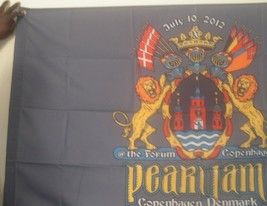 Pearl Jam Flag Grey Forum Copenhagen Denmark July 10 2012 - $179.29