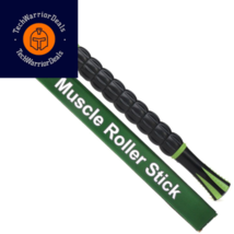 Idson Muscle Roller Stick for Athletes- Body 1 Count (Pack of 1), Black Green  - £16.86 GBP