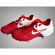 Nike Alpha Huarache Elite 2 Low CI2226-600 Metal Baseball Cleats 4.5US - £24.45 GBP