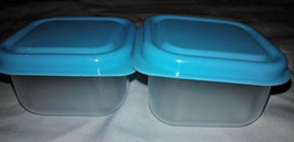 Blue Mini Plastic Containers 2 Pack - £4.02 GBP