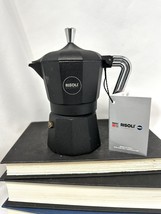 Risoli Gourmet ZARINA (Zarina) espresso maker 3 cups Black From Italy unused new - £58.91 GBP