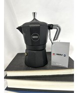 Risoli Gourmet ZARINA (Zarina) espresso maker 3 cups Black From Italy un... - €64,15 EUR